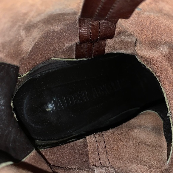 🛍Haider Ackermann Brown Western Style Boot🛍 - Picture 6 of 7